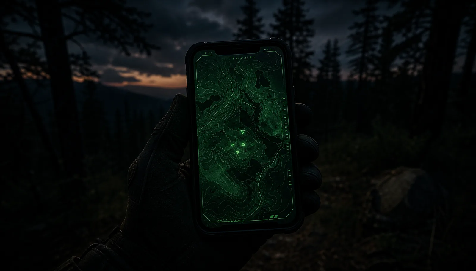 Android-приложение Полевого Компаса с офлайн-картой